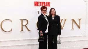 Jolanta i Aleksandra Kwaśniewskie na londyńskiej premierze finału "The Crown"