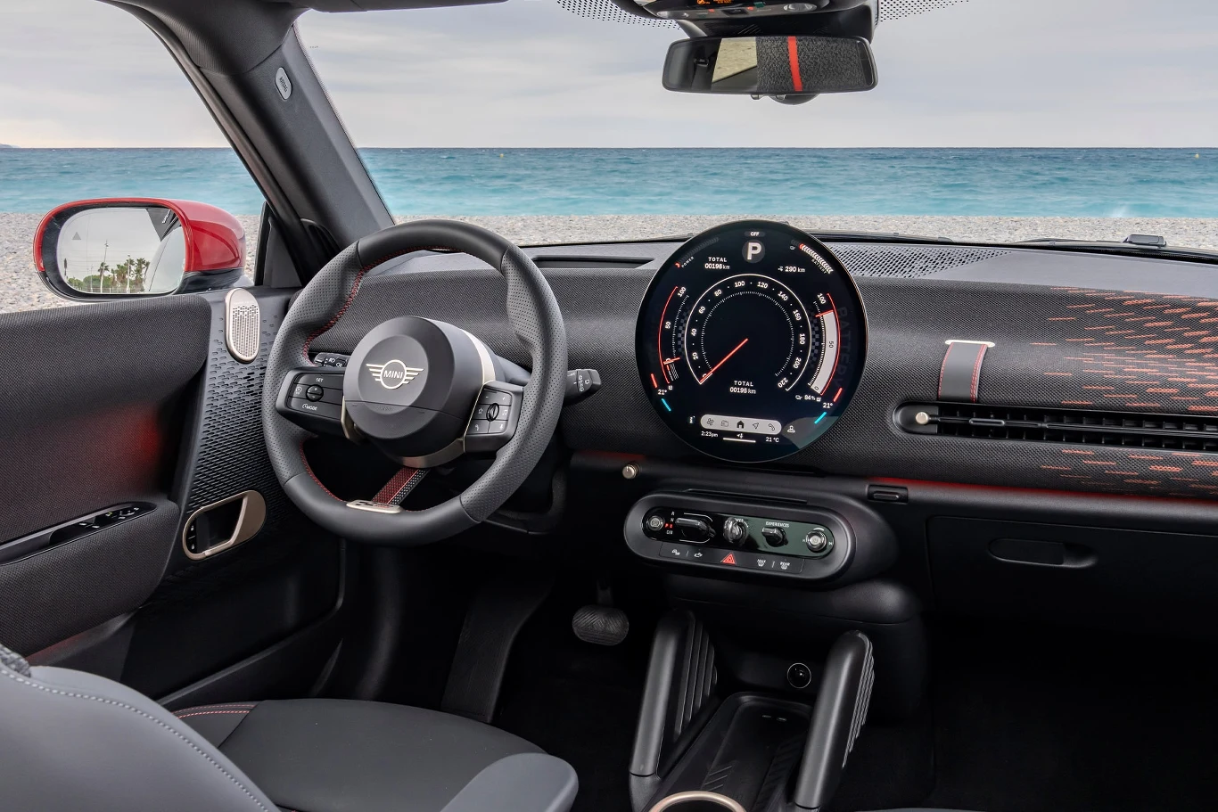 Nowe Mini Cooper SE John Cooper Works