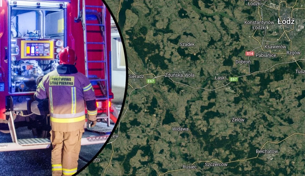 Pożar w Zduńskiej Woli (Zdj. ilustracyjne) Pożar w Zduńskiej Woli (Zdj. ilustracyjne)