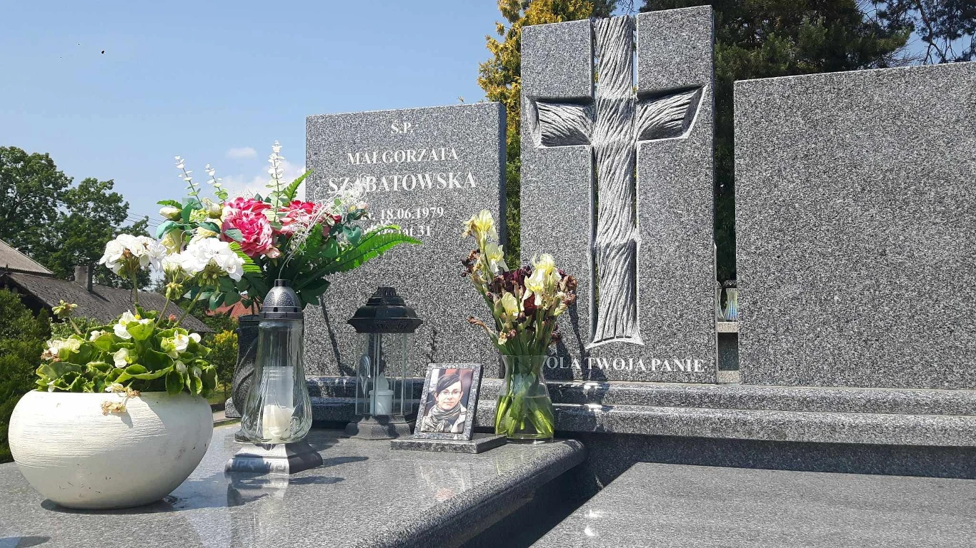 Gosia spoczęła na cmentarzu w Cieszanowie