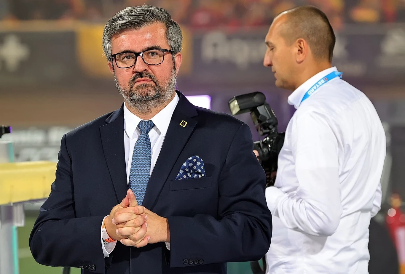 Michał Sikora, prezes PZM. Michał Sikora, prezes PZM.