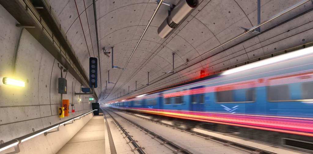 Najdłuższy tunel kolejowy w Polsce to część inwestycji CPK.