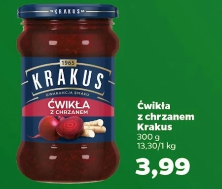 Krakus Ćwikła z chrzanem 300 g