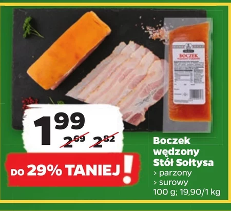 Boczek wędzony Stół Sołtysa