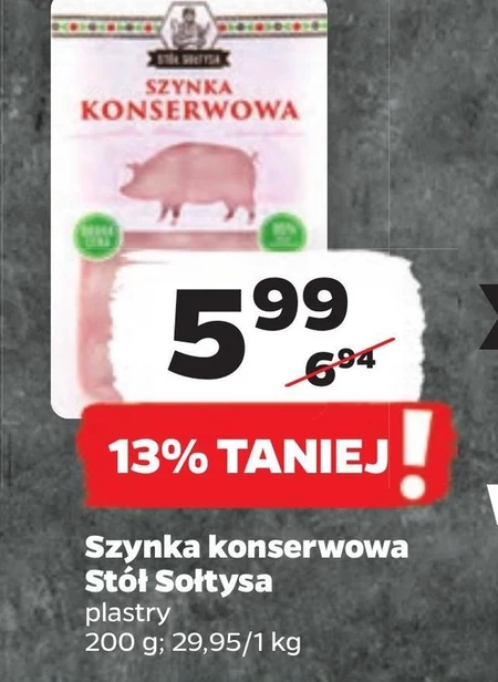 Szynka Stół Sołtysa