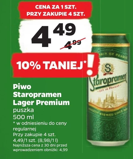 Staropramen Premium Piwo 500 ml