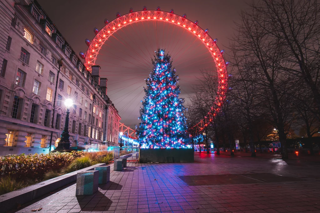 Przygotowania do świąt w Londynie rozpoczynają się początkiem grudnia