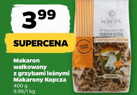 Makarony Kopcza Makaron tagliatelle z grzybami leśnymi 400 g