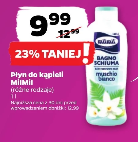Płyn do kąpieli MilMil