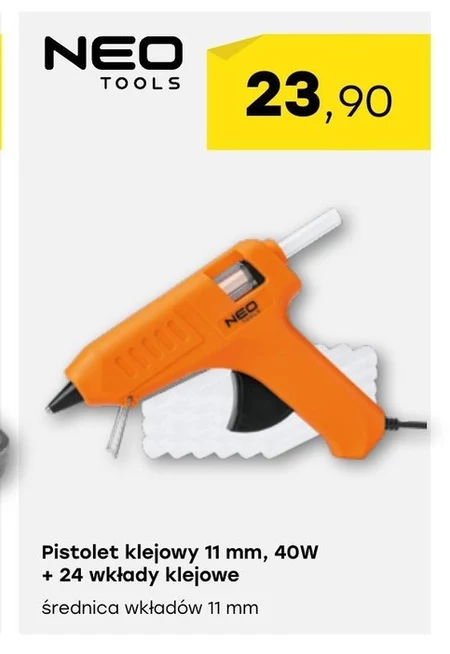 Pistolet do kleju Neo Tools