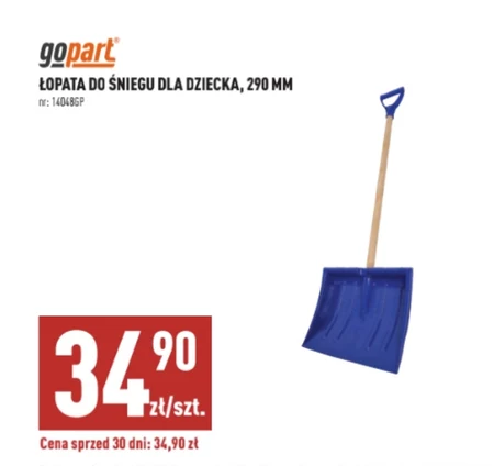 Łopata do śniegu Gopart
