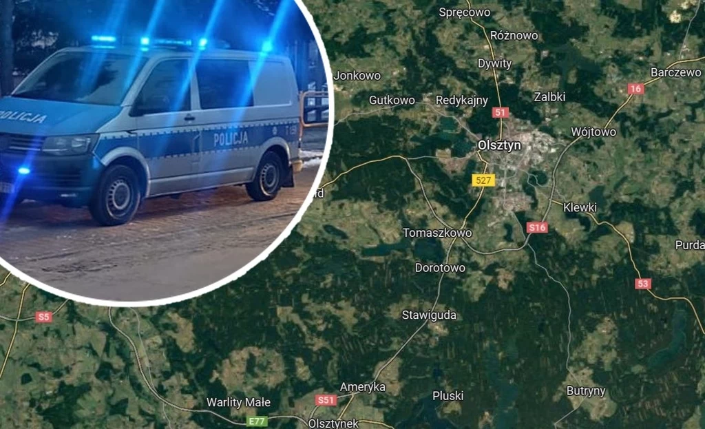 Niewybuch w Olsztynie. Trwają prace służb Niewybuch w Olsztynie. Trwają prace służb