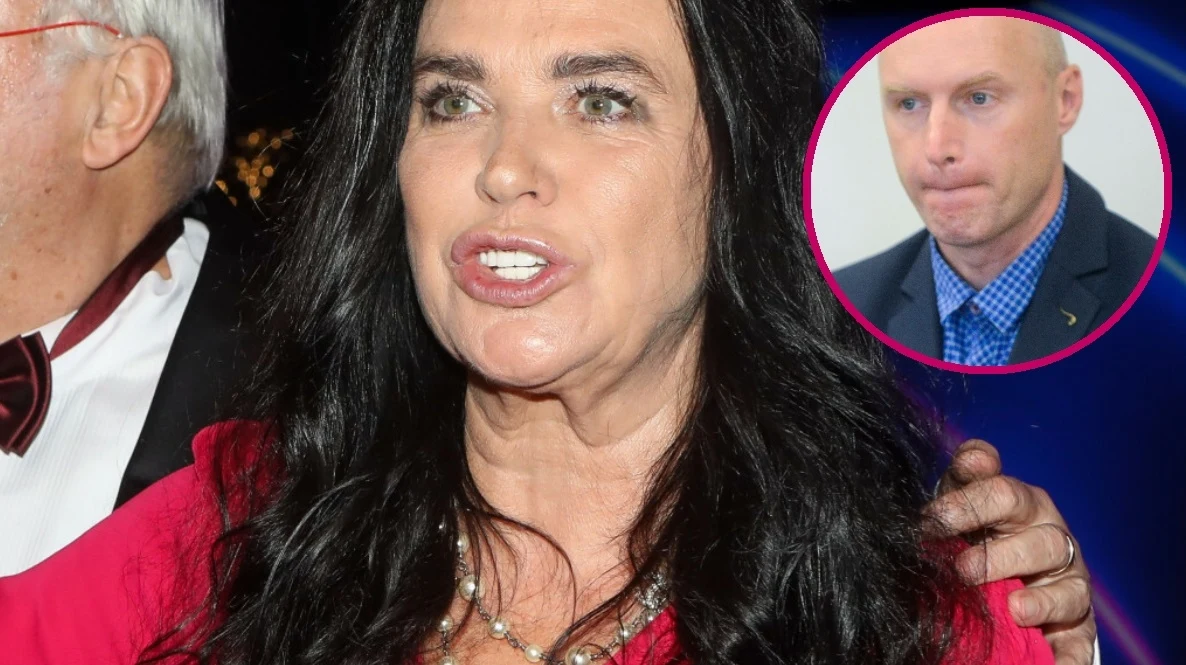 Ewa Krawczyk i Krzysztof Krawczyk Junior. Ewa Krawczyk i Krzysztof Krawczyk Junior.