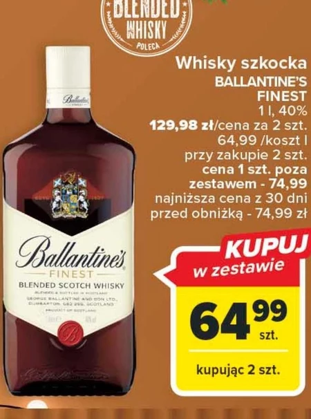 Whisky Ballantines