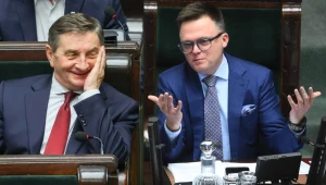 Marek Kuchciński pochwalił marszałka Hołownię. "No nieźle się to ogląda"