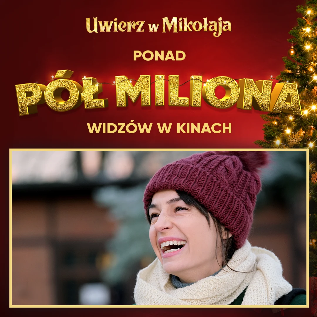 "Uwierz w Mikołaja" obejrzało już ponad pół miliona widzów