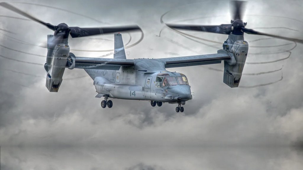 Siły Powietrzne USA uziemiły wszystkie pionowzloty V-22 Osprey