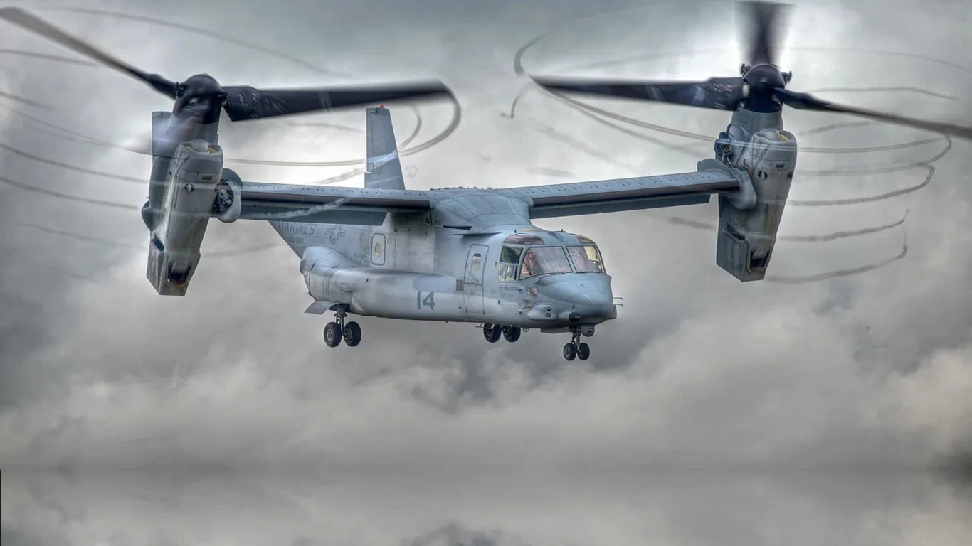 Siły Powietrzne USA uziemiły wszystkie pionowzloty V-22 Osprey Siły Powietrzne USA uziemiły wszystkie pionowzloty V-22 Osprey