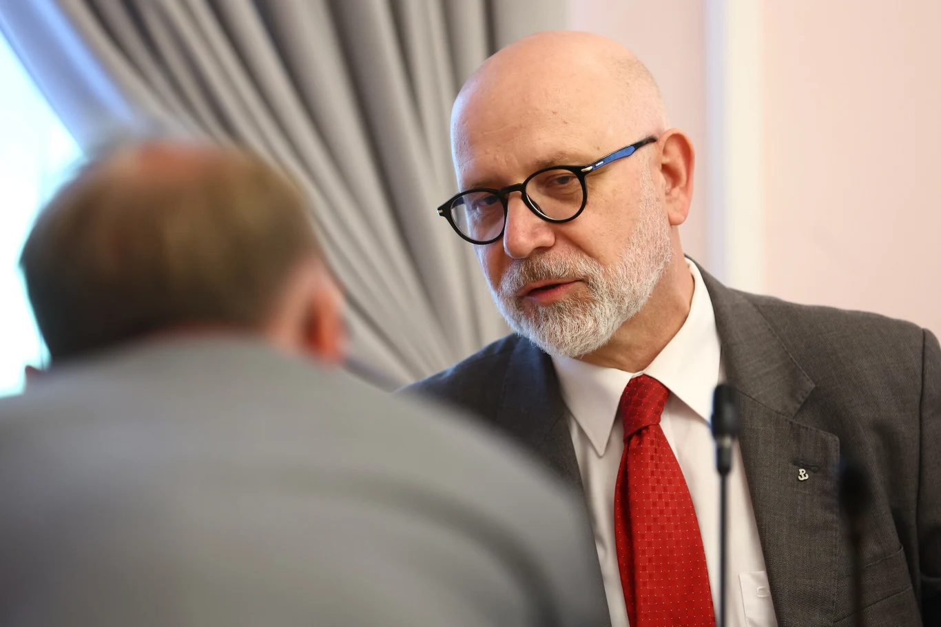 Przewodniczący KRRiT Maciej Świrski