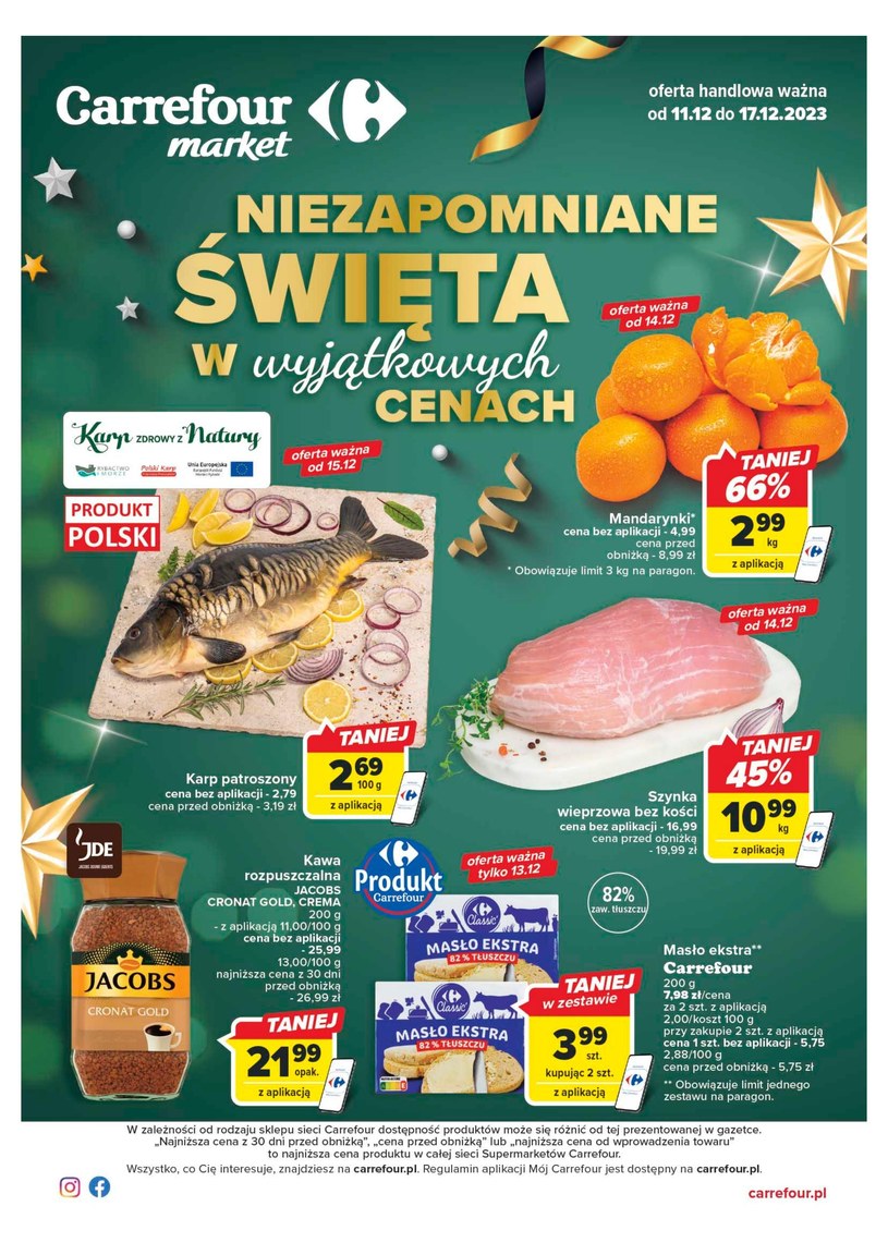 Gazetka promocyjna Carrefour Market - ważna od 11. 12. 2023 do 17. 12. 2023