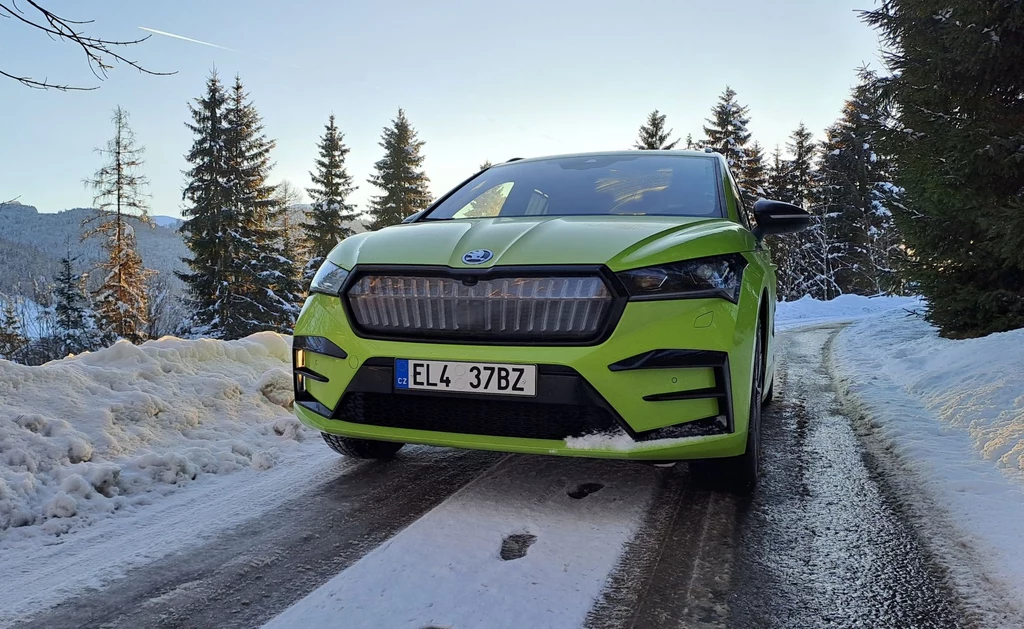 Skoda Enyaq przeszła modernizację.