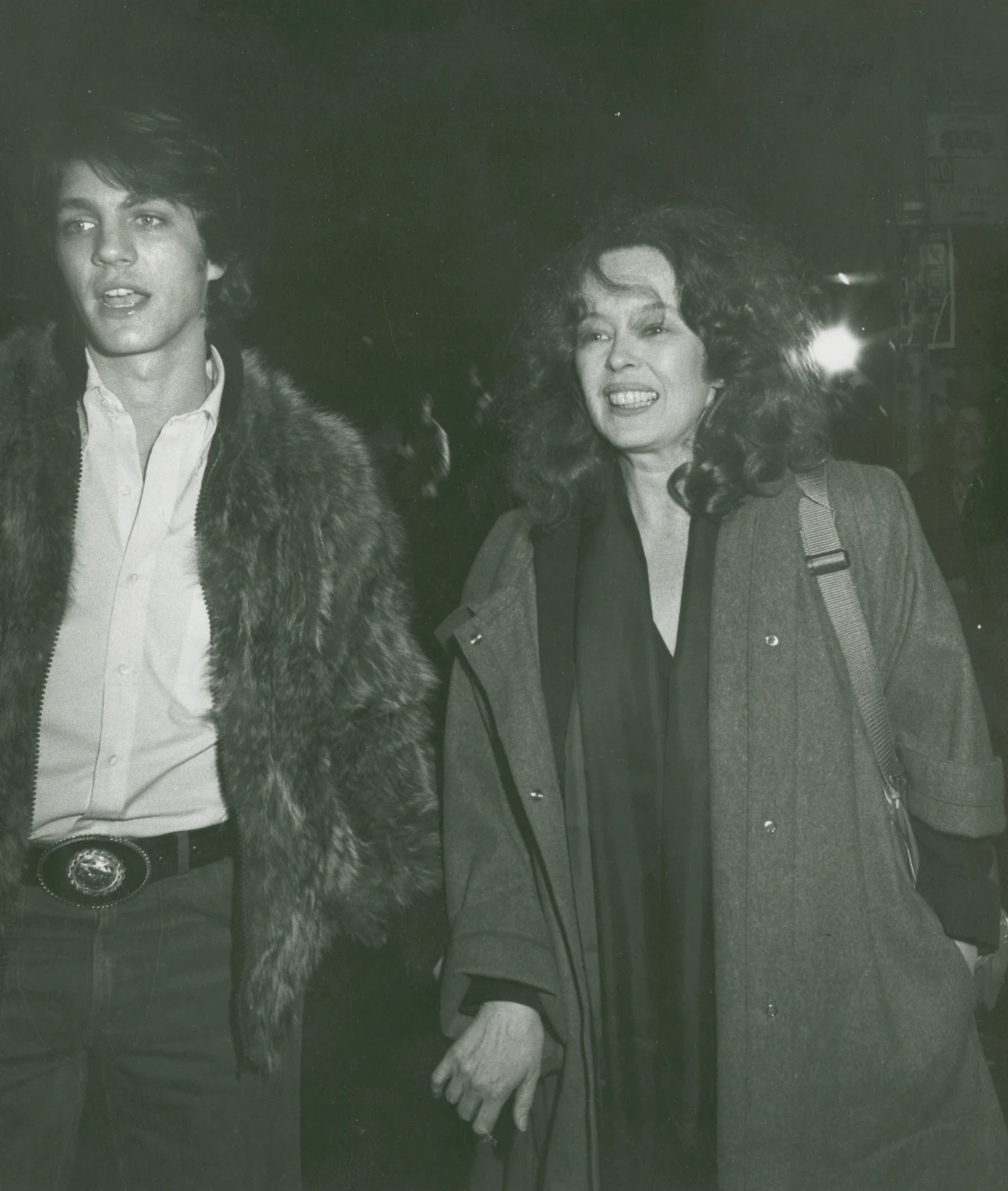 Eric Roberts i Sandy Dennis w 1982 roku