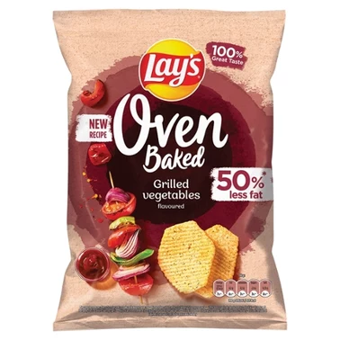 Lay's Oven Baked Pieczone formowane chipsy ziemniaczane o smaku grillowanych warzyw 110 g - 1