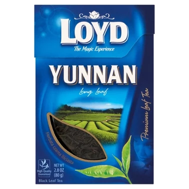 Loyd Yunnan Herbata czarna liściasta 80 g - 0