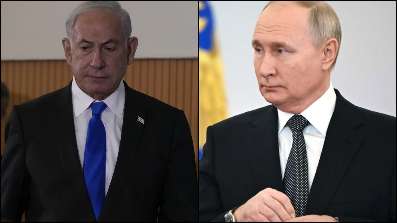 Benjamin Netanjahu rozmawiał z Władimirem Putinem Benjamin Netanjahu rozmawiał z Władimirem Putinem