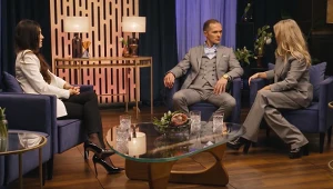 "Rolnik szuka żony 10": Ewa, Waldemar i Marta Manowska w finale (screen z odcinka)