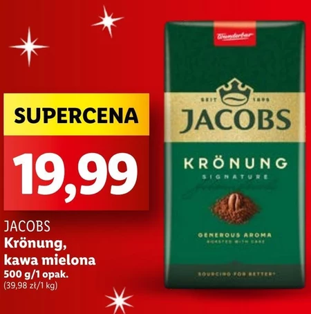 Jacobs Krönung Kawa mielona 500 g