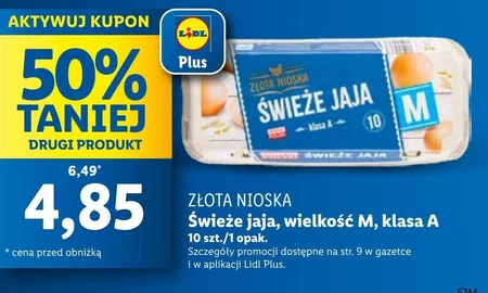 Jajka Złota nioska