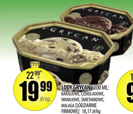 Grycan Lody bakaliowe 1100 ml