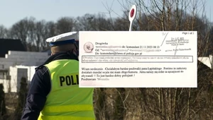 Dostała mandat za prędkość. W mailu napisała wprost, co myśli o policjancie