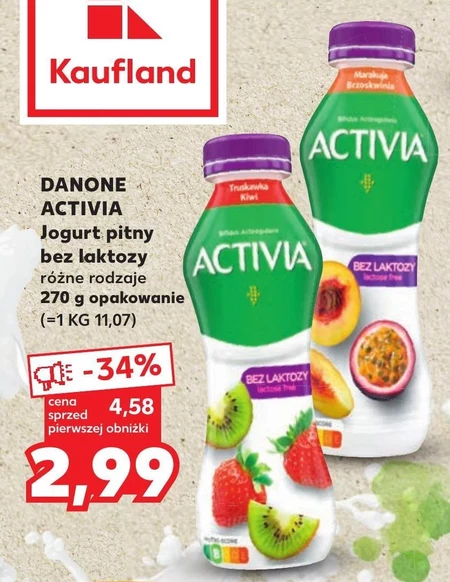Jogurt bez laktozy Kaufland