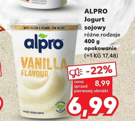 Jogurt sojowy Alpro