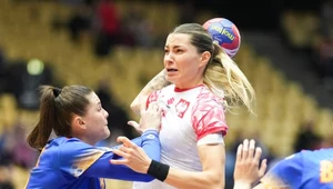 Aleksandra Rosiak w meczu z Rumunią