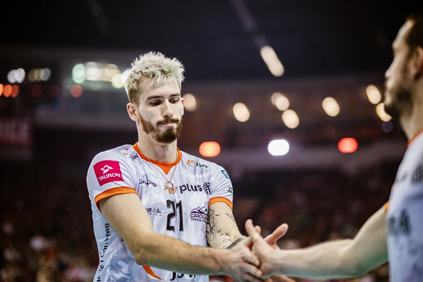 Tomasz Fornal w barwach Jastrzębskiego Węgla Tomasz Fornal w barwach Jastrzębskiego Węgla