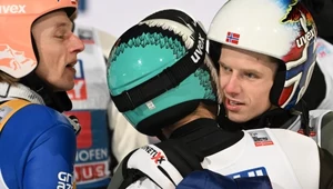 Dawid Kubacki, Anze Lanisek, Halvor Egner Granerud