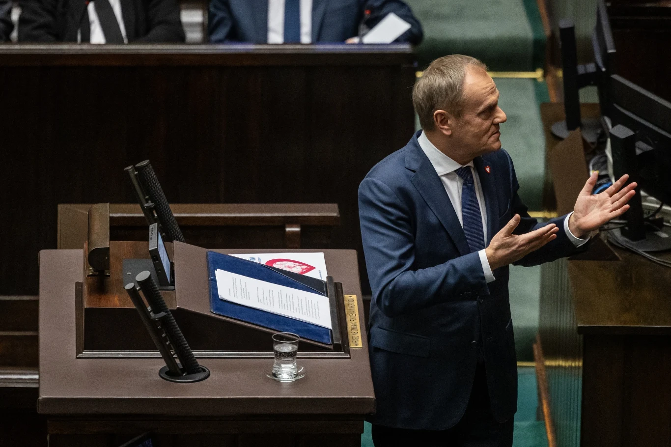 Donald Tusk w Sejmie Donald Tusk w Sejmie