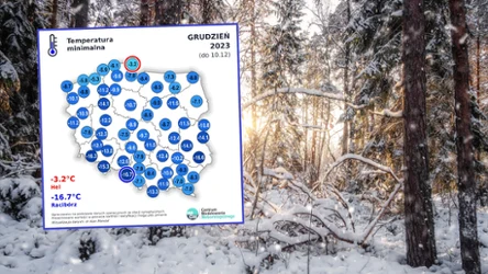 Synoptycy z IMGW podsumowali pierwsze 10 dni grudnia. W tym okresie temperatury były niższe od normy wieloletniej. Z kolei opadów było mniej niż zwykle