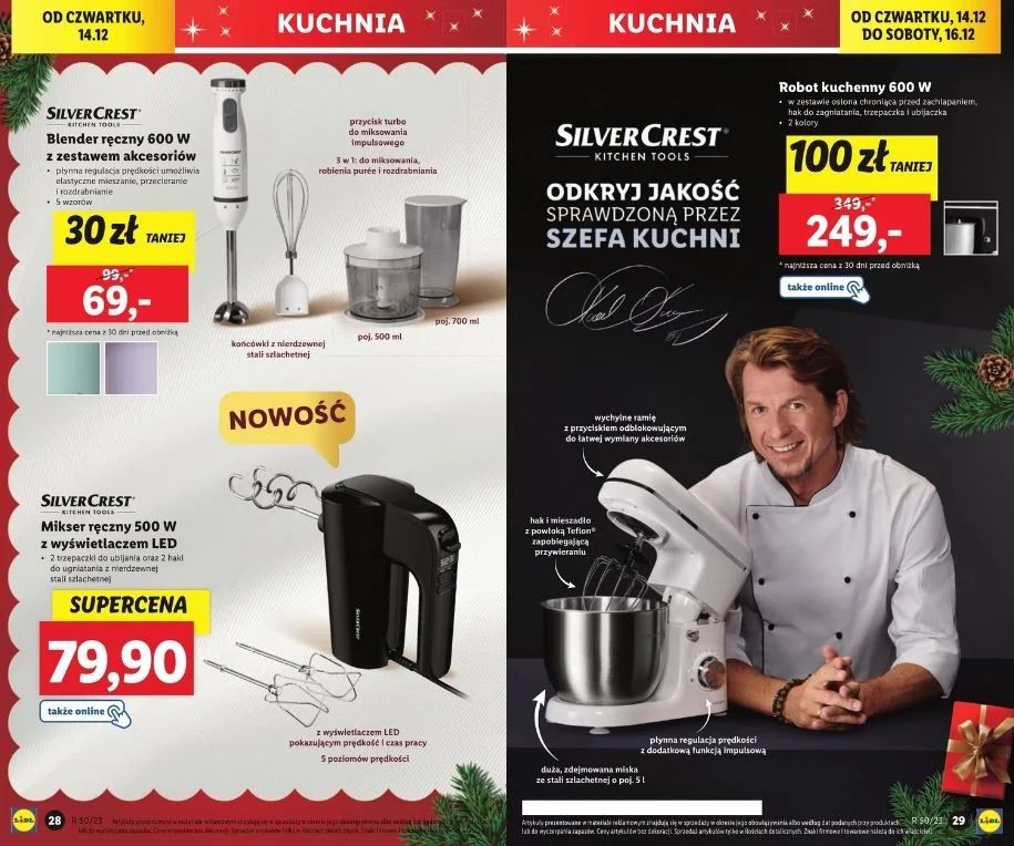 Lidl oferuje promocje na małe sprzęty AGD do kuchni!