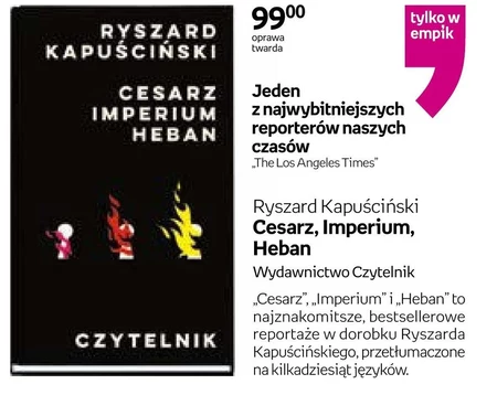 Cesarz, Imperium, Heban Ryszard Kapuściński