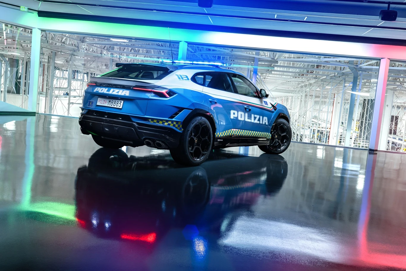 Nowe Lamborghini Urus Performante dla włoskiej policji