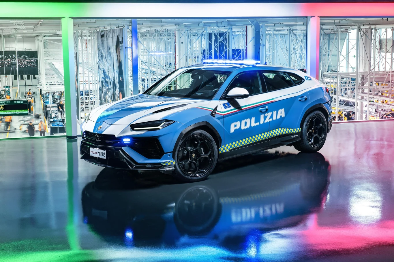 Nowe Lamborghini Urus Performante dla włoskiej policji