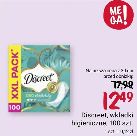 Wkładki higieniczne Discreet