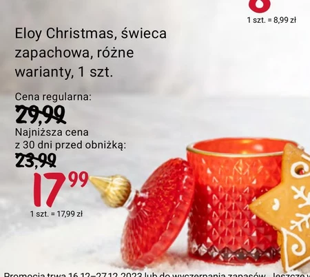 Świeca zapachowa Eloy