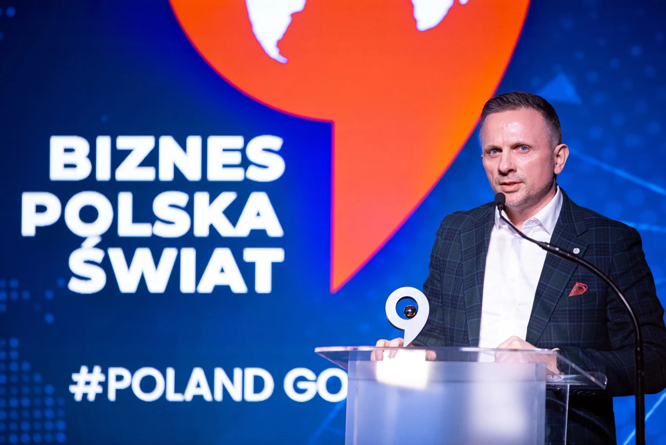 Kapituła Kongresu przyznała też wyróżnienie specjalne które otrzymał Totalizator Sportowy. Na zdjęciu: Mariusz Michalski, Dyrektor ds. Rozwoju - Totalizator Sportowy Sp. z o.o.