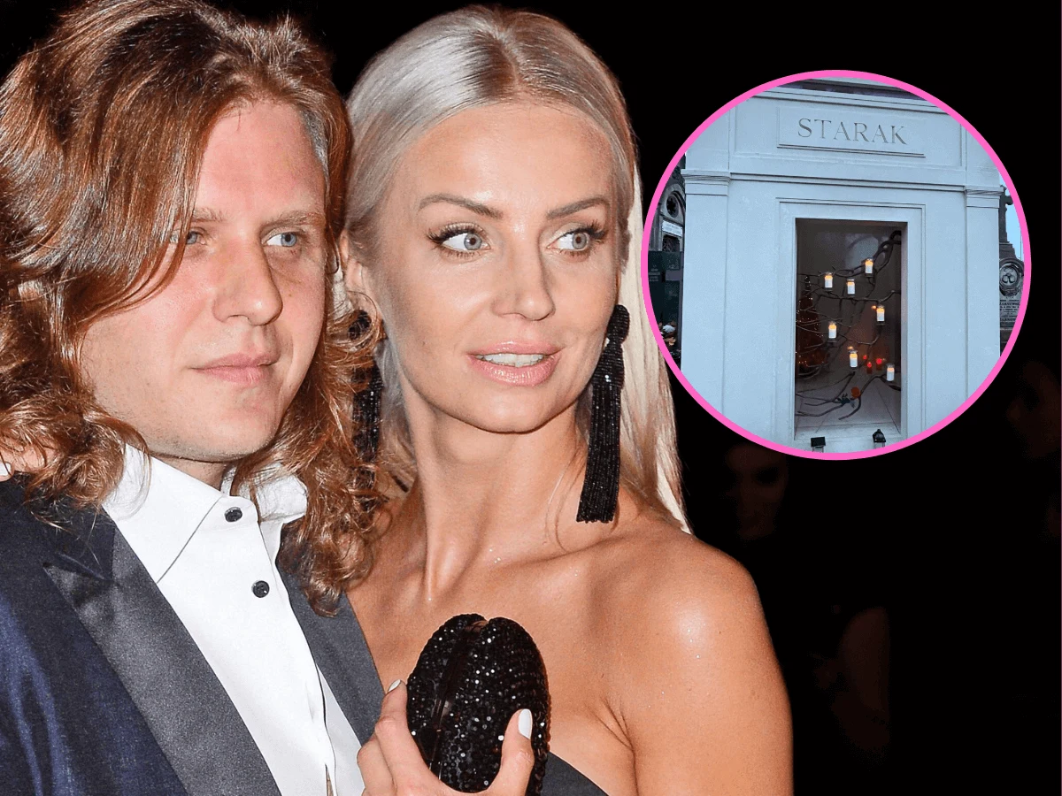 Grób milionera Woźniaka-Staraka przystrojony na święta. Przejmujący widok Grób milionera Woźniaka-Staraka przystrojony na święta. Przejmujący widok