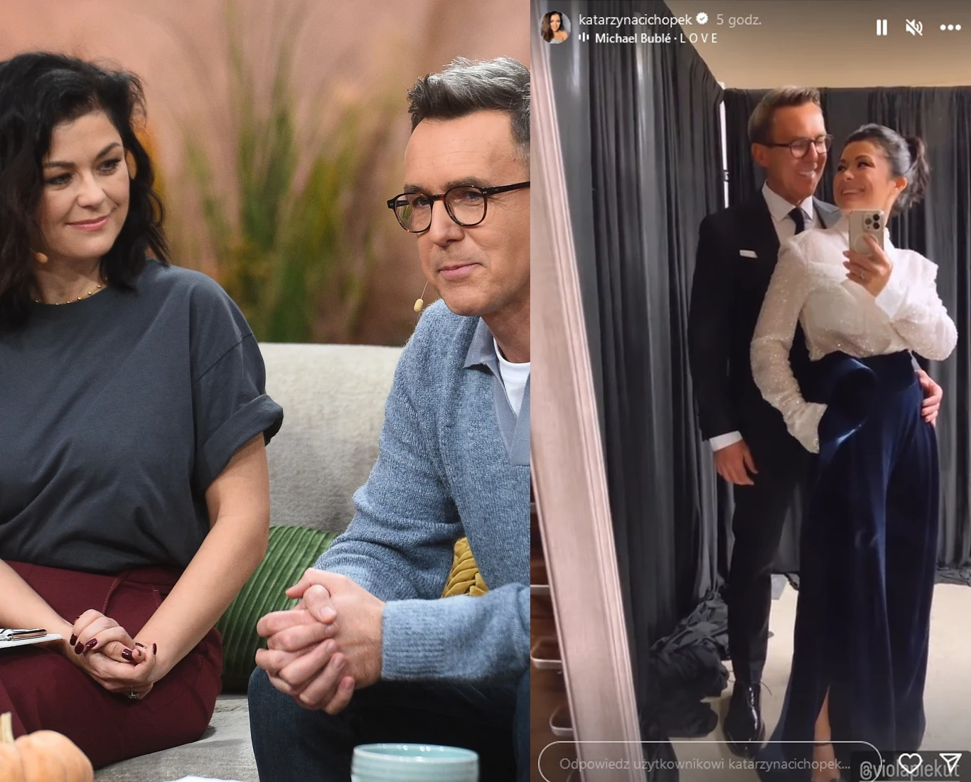 Cichopek i Kurzajewski głęboko spojrzeli sobie w oczy